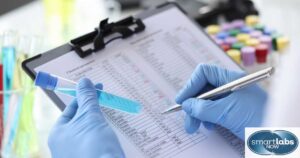 A clinical pathologist analyizing several lab patients' STD results