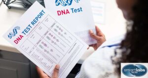 A typical client DNA test results report.