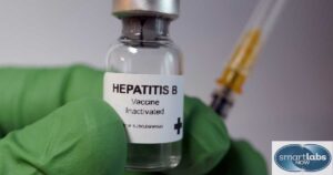 Hepatitis B vaccine vial