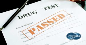 A cleared employee drug test results form.