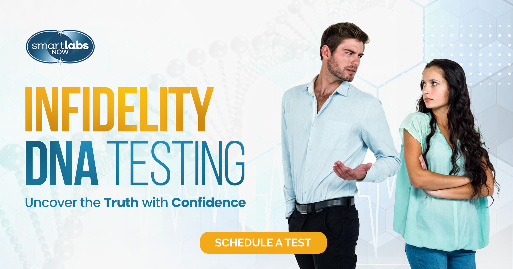 Suspecting infidelity can be emotionally overwhelming. If you need scientific proof to confirm your suspicions, infidelity DNA testing provides clear, reliable results.